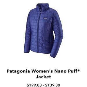 Patagonia Womens Nano Puff Jacket
